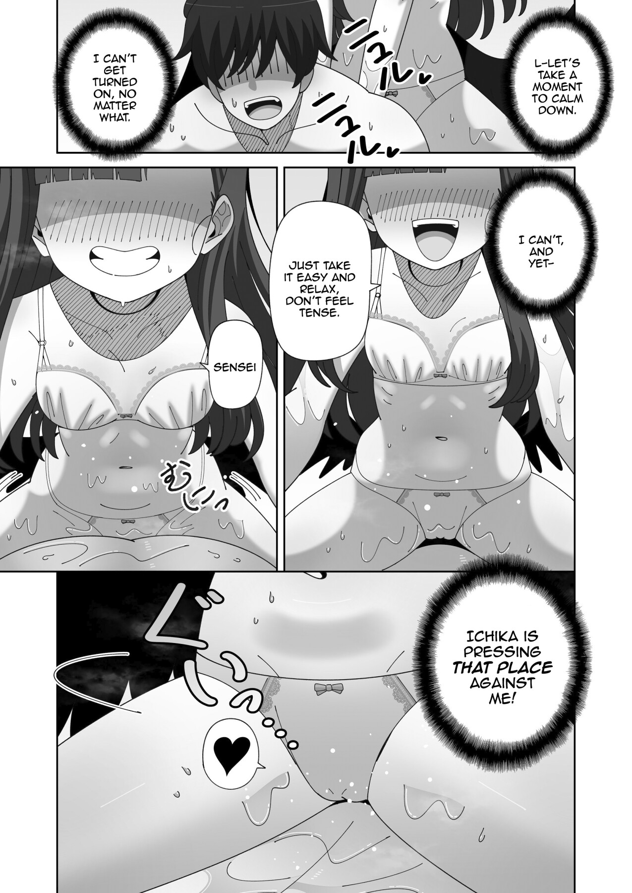 Hentai Manga Comic-Getting A Slippery Oil Massage From Ichika-Read-8
